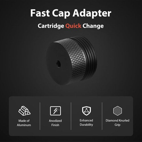 Fast Cap Adapter - Quick Change Cartridge Cap for BYRNA CL Compact - Easy Cylinder Replacement