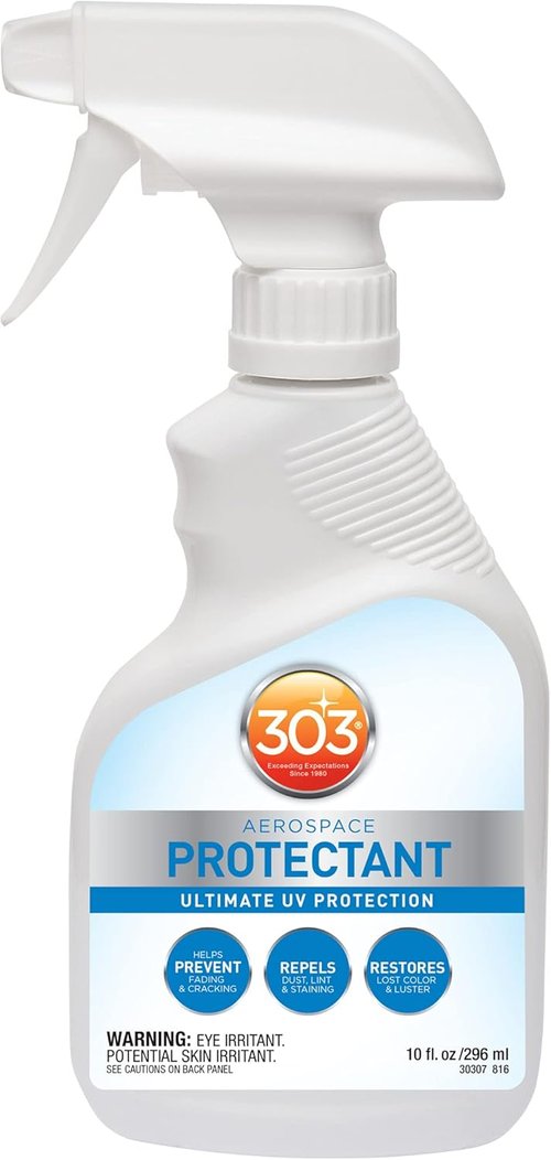 303 Products Aerospace Protectant Spray - UV Protection & Dust Repellent | 10 Fl. Oz. Matte Finish