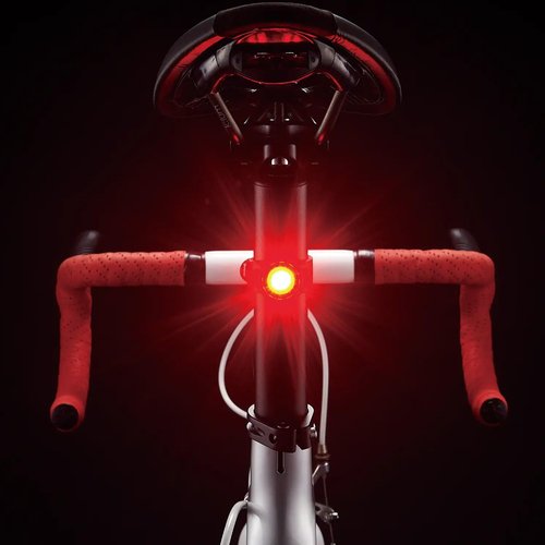 CATEYE VOLT100XC & ORB Bike Light Set – USB Rechargeable Front & Rear LED Light with Aluminum Body, 5 Light Modes, Universal Handlebar Mount, Fits Road, Urban, Cruiser & Kids Bikes