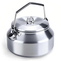 1L Camping Kettle Stainless Steel Tea Pot — Fast Heating, Portable Outdoor Teapot (Variation: Silver)
