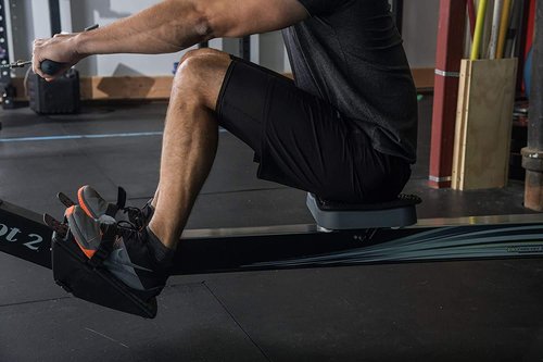 The Performance Rowing Machine Combo: Rowing Machine Cushion and Phone Holder Compatible with PM5 Monitor from Concept 2