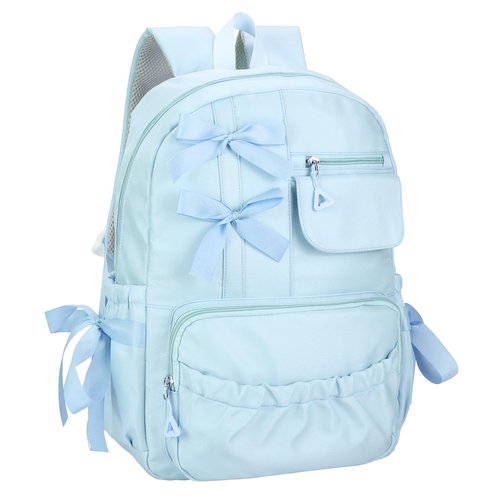 Phaoullzon Coquette Backpack with Bow for Women Aesthetic Daypack