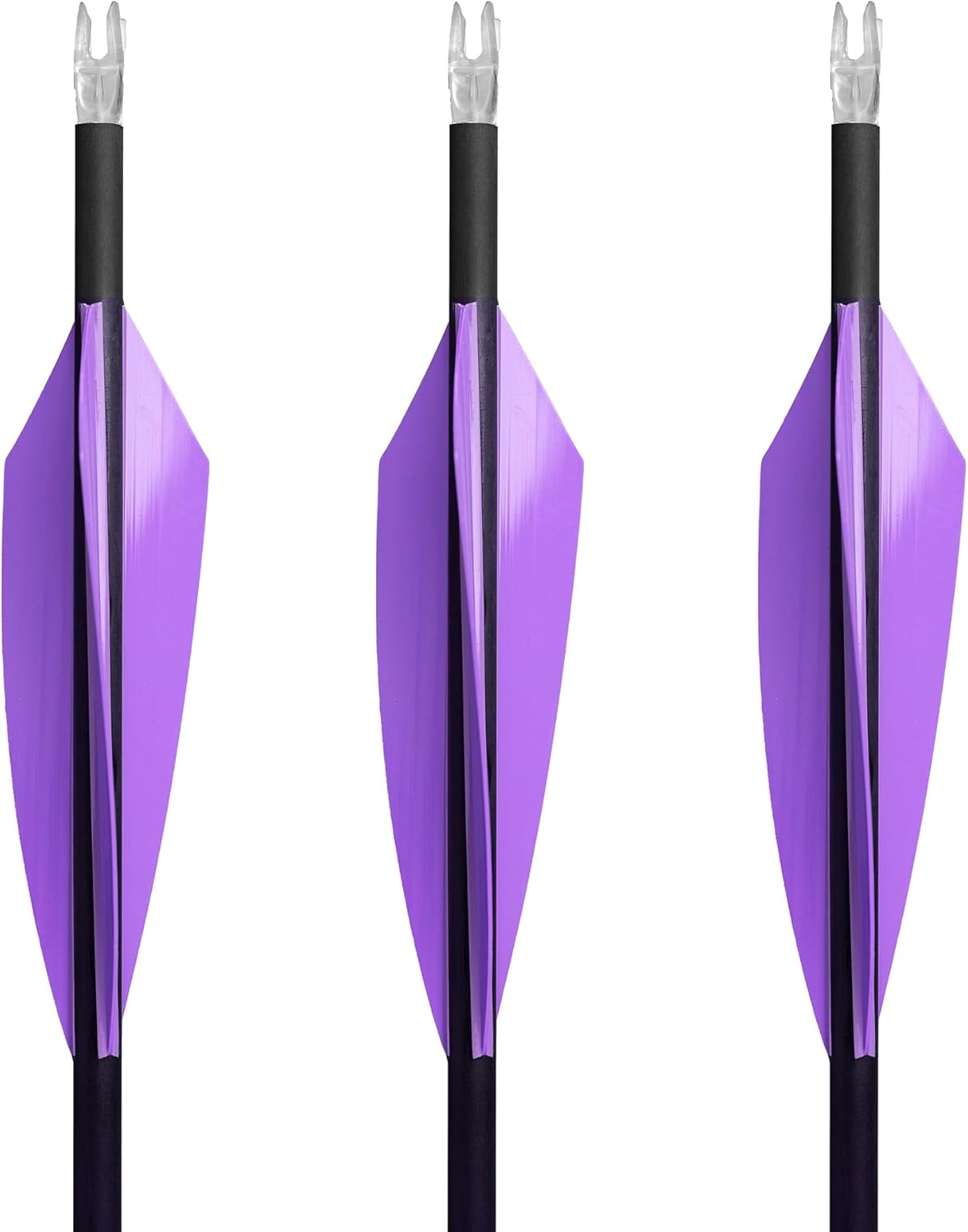 TAC Vanes Hybrid Archery Vanes - Perfect for Bowhunting & Recreational Shooting | Durable Design