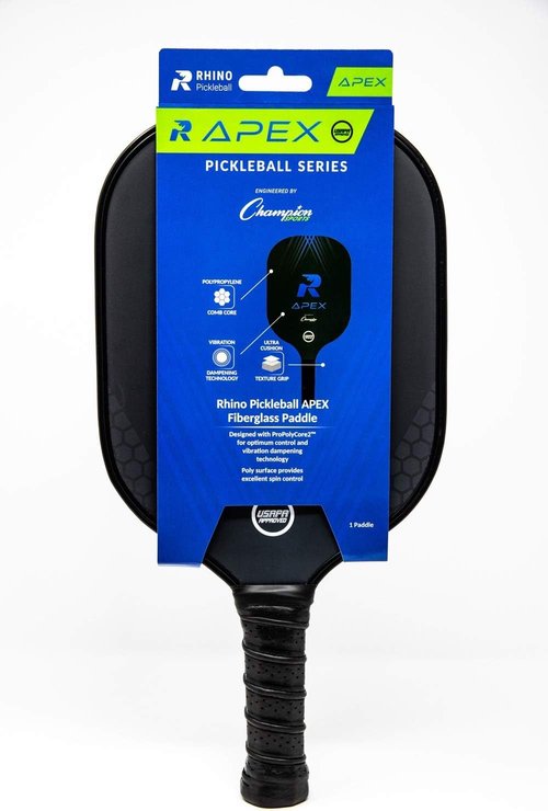 Champion Sports Pickleball Paddles - Versatile Indoor/Outdoor Options in Wood, Aluminum, Fiberglass, Graphite