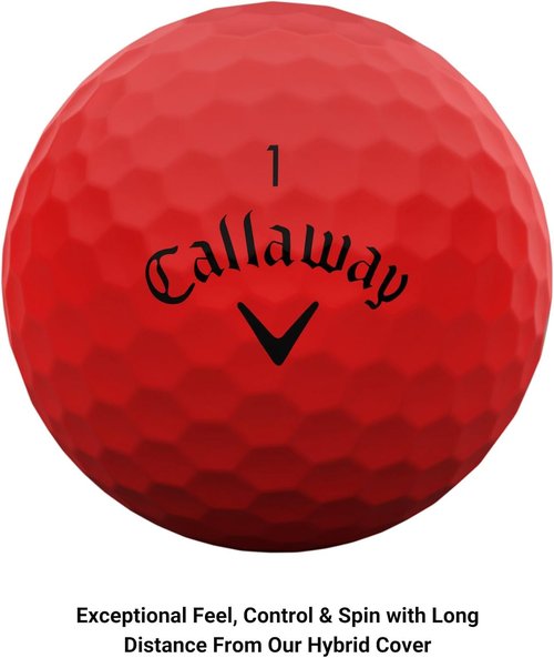 Callaway Golf Supersoft Golf Balls - Enhanced Distance & Soft Feel - 2023 Edition