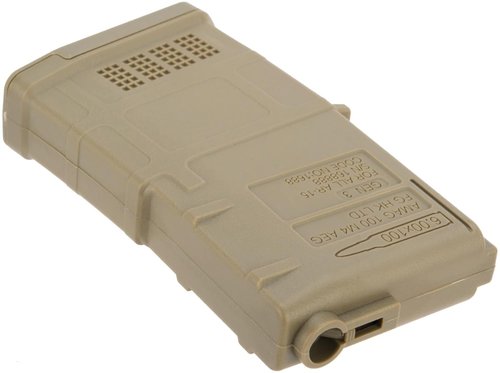 Evike Airsoft - ARES AMAG 100rd Mid-Cap Mag for M4 Airsoft AEGs (Color: Dark Earth / 5 Pack)