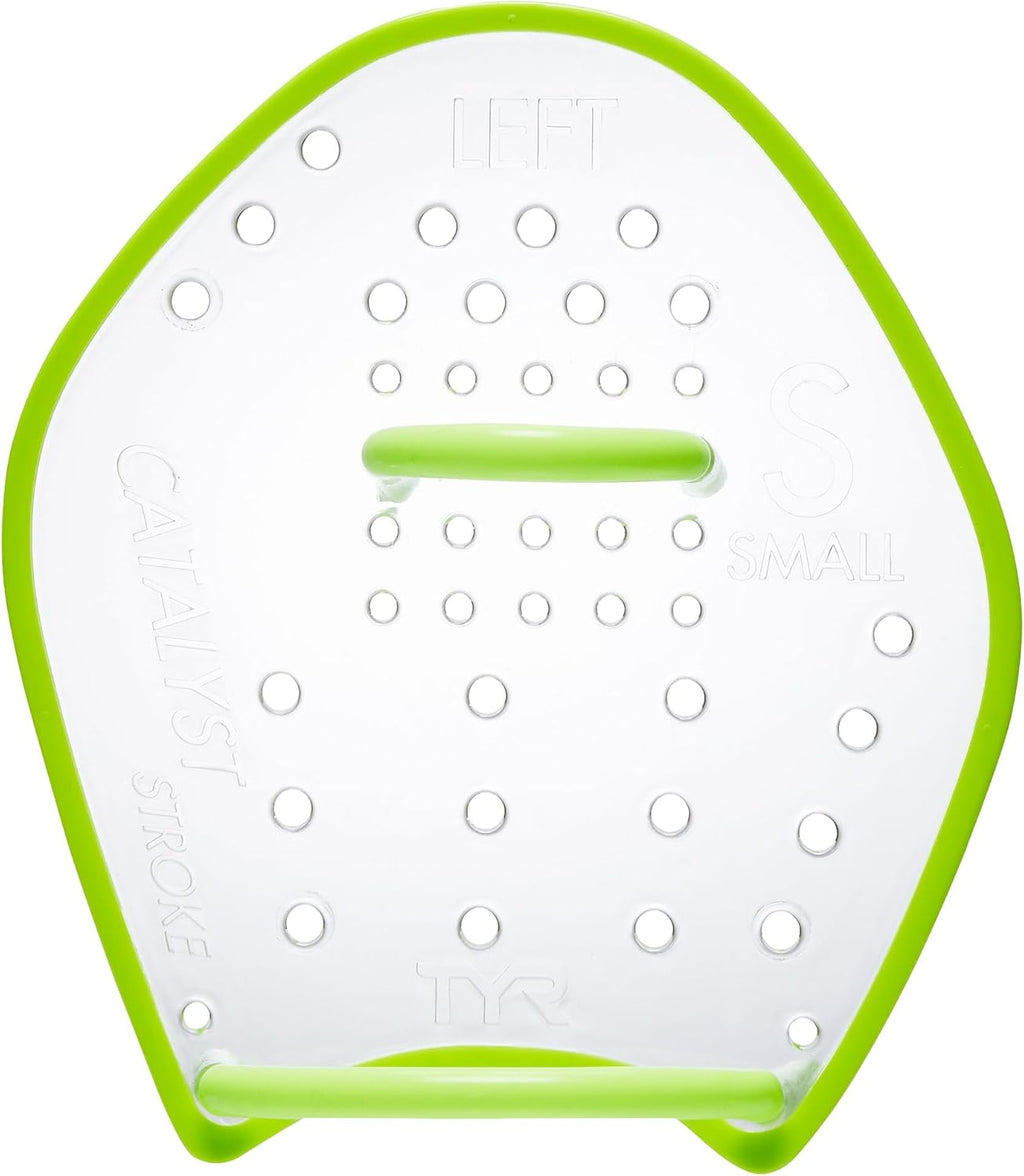 TYR Catalyst Stroke Swim Paddles - Durable Adult Training Fins for Strength & Technique Improvement