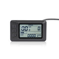 MACFOX Electric Bike LCD Display Meter Panel Bike Computer Bicycle Speedometer Electric Display 36V 48V LCD GD01 Display 5 Pin Plug for 22.2mm