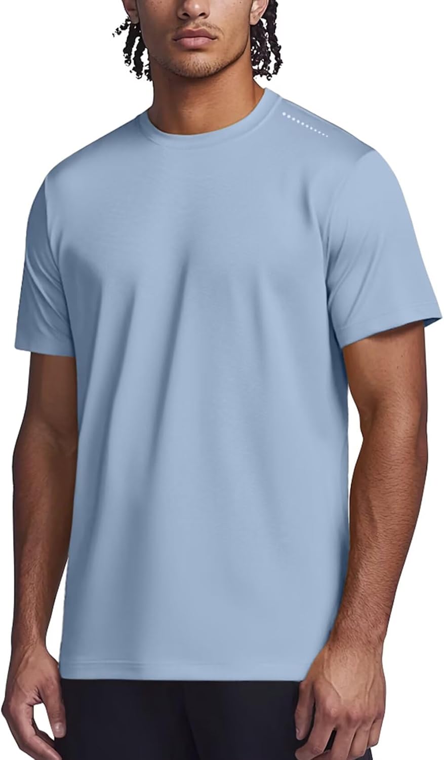 Zengjo Men's Athletic Shirt - Moisture-Wicking Quick-Dry T-Shirt for Gym & Running | Short Sleeve