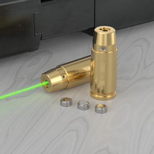 Feyachi Bore Sight | 9MM/223 5.56/12GA Red Dot Laser Boresighter with 3 Sets for Accurate Zeroing