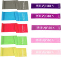 lianjindun 10 Pcs Professional Resistance Bands