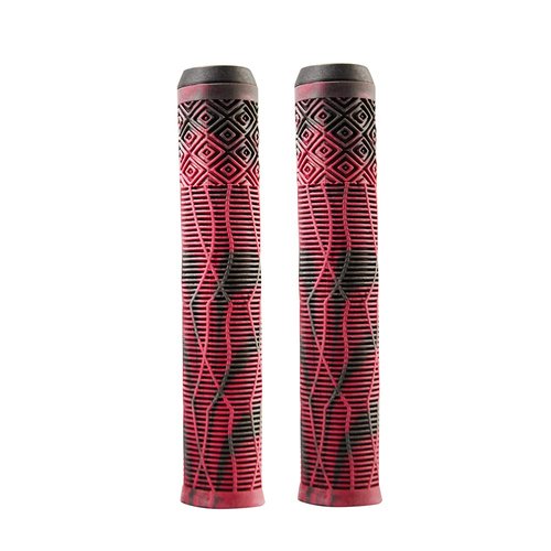 CLAS FOX Pro Scooter Grips 160mm*22mm Stunt Scooter Hardware (Red- Black)