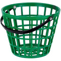 GANAZONO Portable Golf Ball Basket with Handle Outdoor Golfball Storage Container Stackable Pressure Resistant Ball Storage Basket for Golf Course Use 6.49X6.10X4.72In