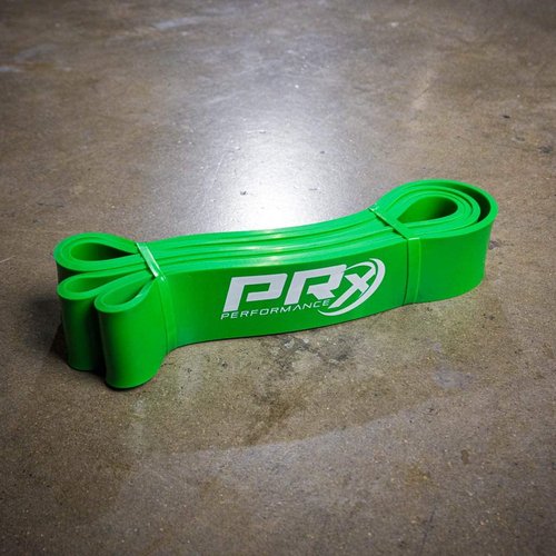 PRx Performance Mobility Band Bundle, Red, Black, Purple, Green Exercise Bands for Assisted Pull-Ups, Powerlifting, Speed, Agility & Strength Training