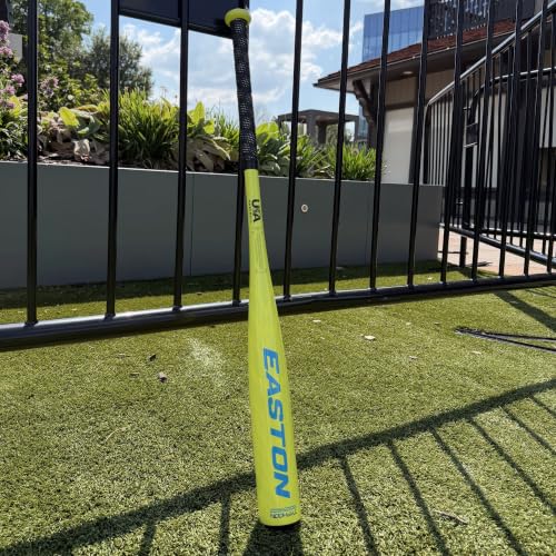 Youth Baseball Bat - Yellow/Blue 26 Inch -12 Drop Aluminum, USA Certified