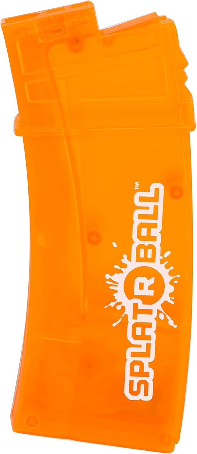 SplatRball Blaster | 400 Round Capacity Magazine - Vibrant Orange Design