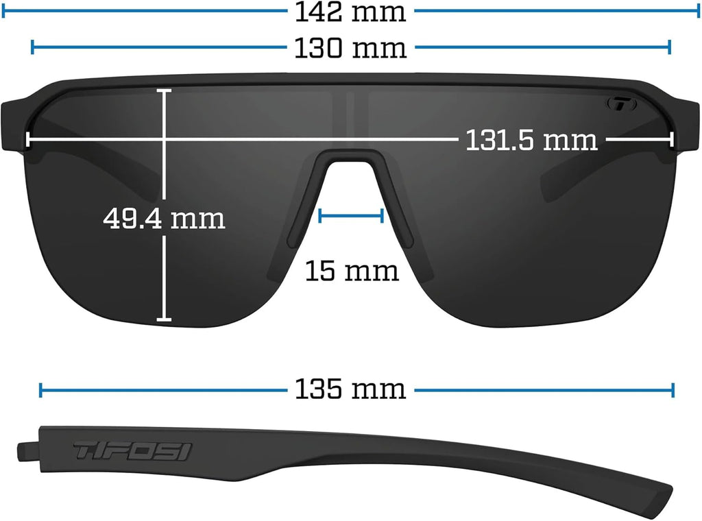Tifosi Optics Sanctum SL Sunglasses - Lightweight, Durable Design | UV Protection & Stylish Fit