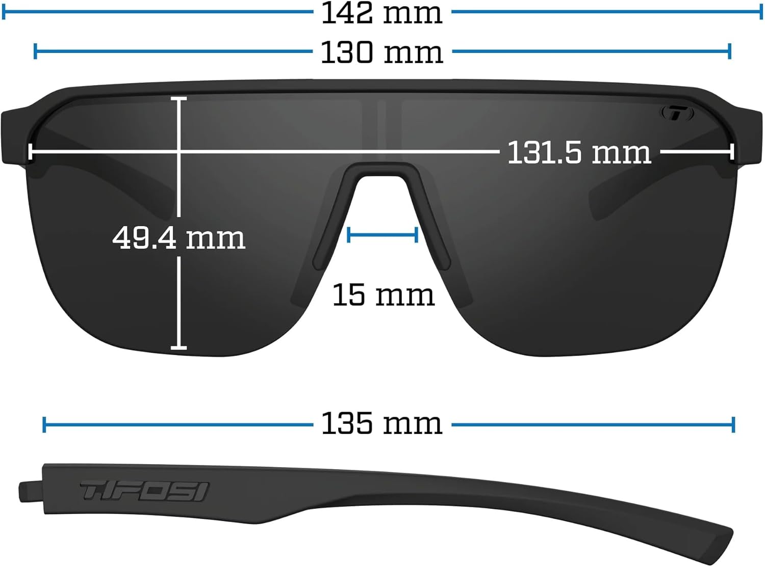 Tifosi Optics Sanctum SL Sunglasses - Lightweight, Durable Design | UV Protection & Stylish Fit