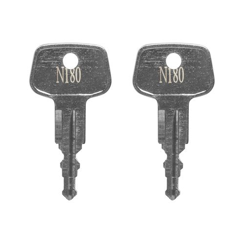 seork N180 Car Rack Replacement Key (2 Pcs) Fits for Thule Compatible Roof Racks, Cargo Box, Carriers, Crossbars