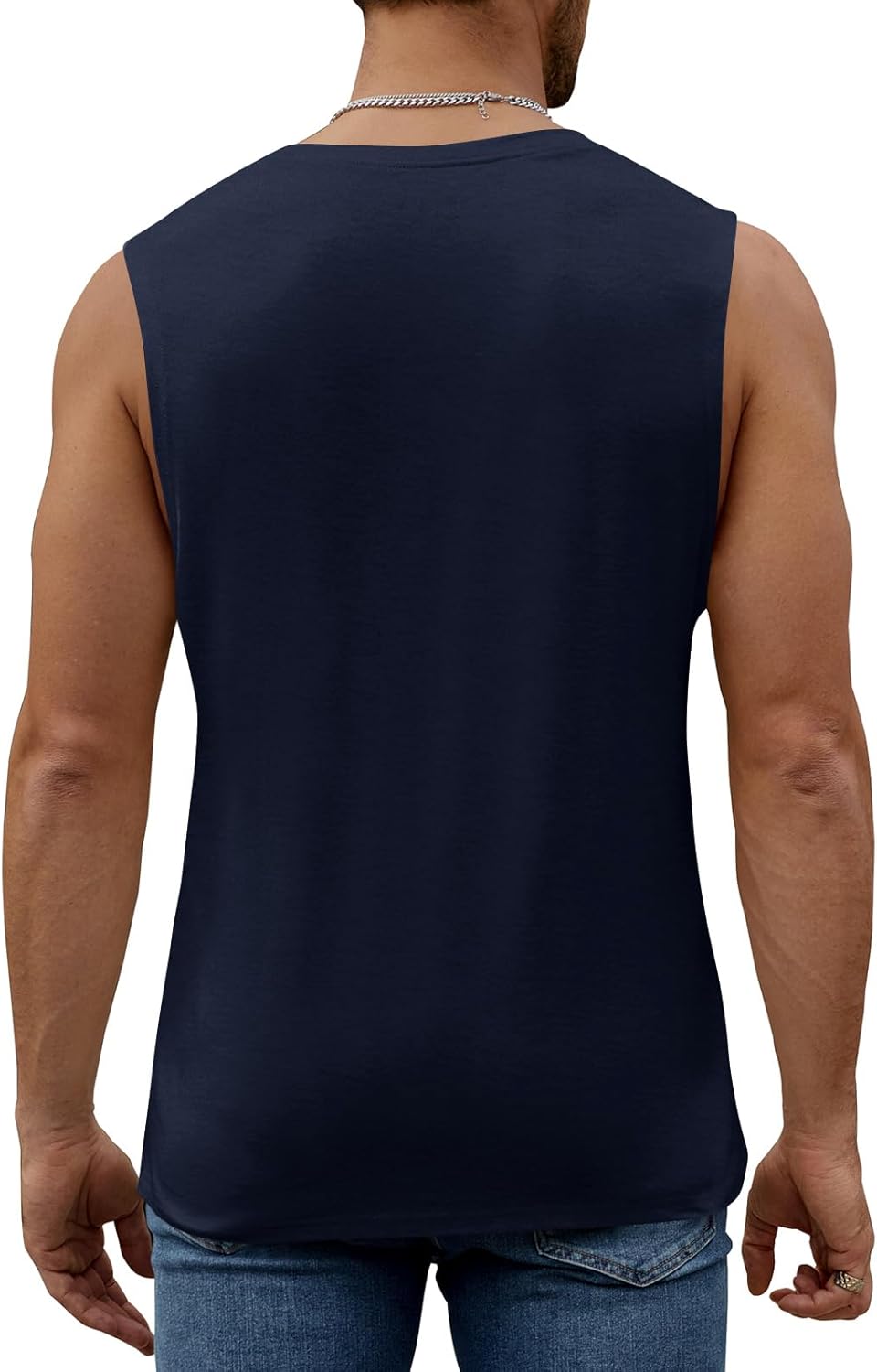 Skiennix Men's Sleeveless Gym Tank Tops - Casual Muscle Cut-Off Shirts for Ultimate Comfort