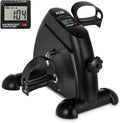 AGM Mini Exercise Bike - Under Desk Pedal Exerciser with LCD Screen for Arms & Legs | Compact Foot Cycle