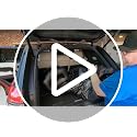 DikaSun Deep Black Back Seat Car Air Mattress for SUV & Van Camping Bed with Pump