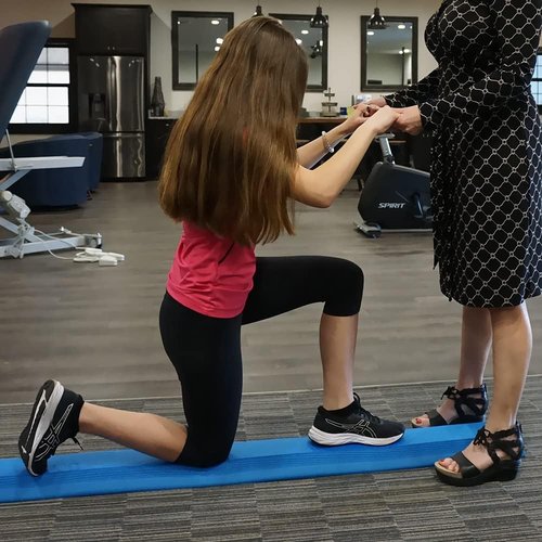 Foam Balance Beam - Stability Training for Rehabilitation & Physical Therapy | Ideal for Home Use