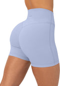 PAVOI ACTIVE Yoga Shorts - High Waisted Buttery Soft Biker Workout Shorts | 4" & 6" Compression Fit