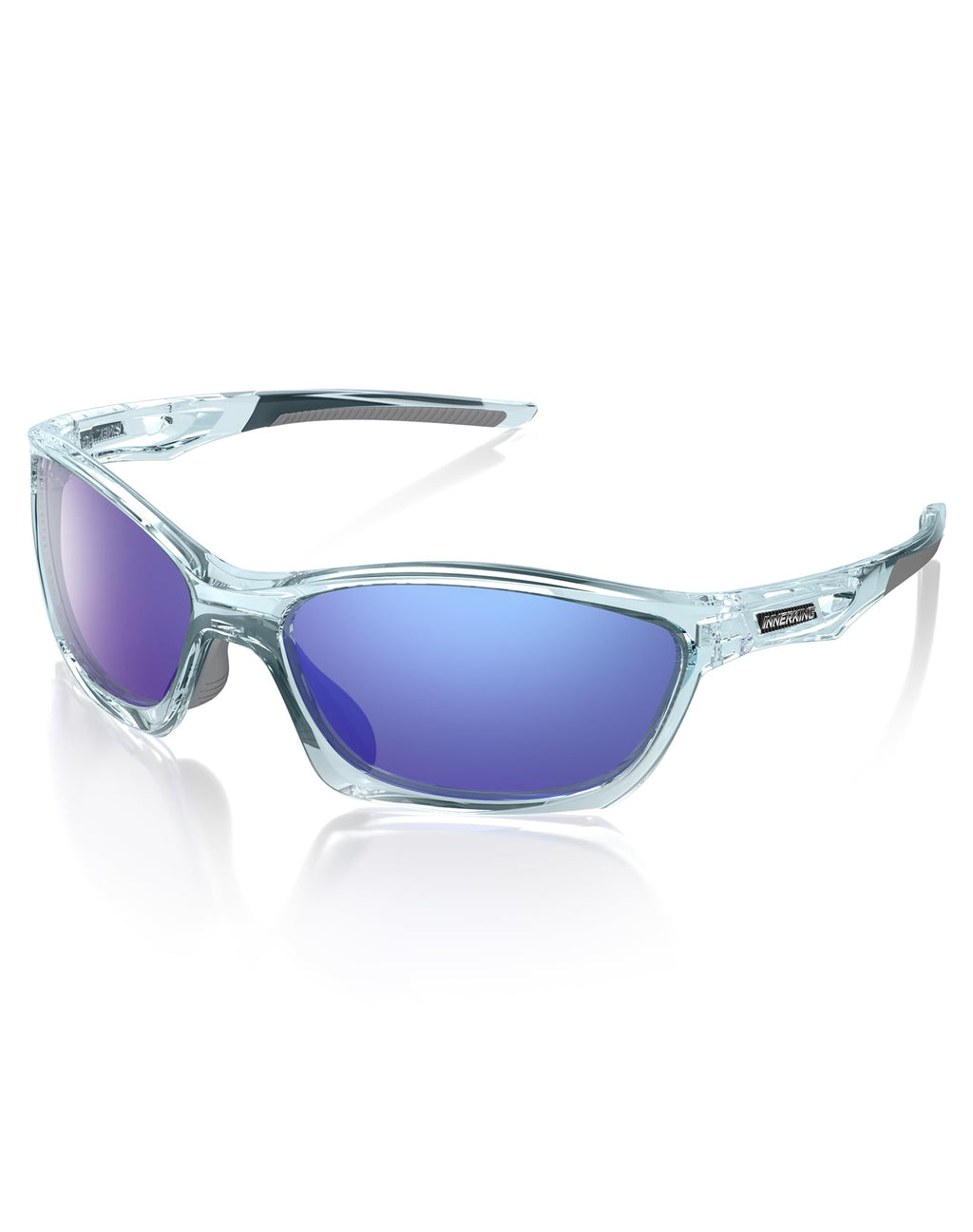 Innerking Sports Polarized Sunglasses for Men and Women, TR90 Fashion Retro Frame Designer Style Unisex, UV 400 Protection Sun Glasses for Fishing Cycling Driving Running