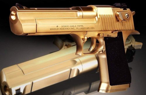 TG153 Academy #17223 Desert Eagle 50 Gold Special