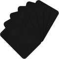 Premium Quality Fabric Repair Patches - Iron-On Clothing Patches with Strong Adhesive | 3" x 4.25" (6PCS, Black)
