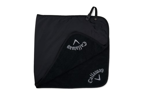 Callaway TW CG RAINHOOD Towel BLK 23