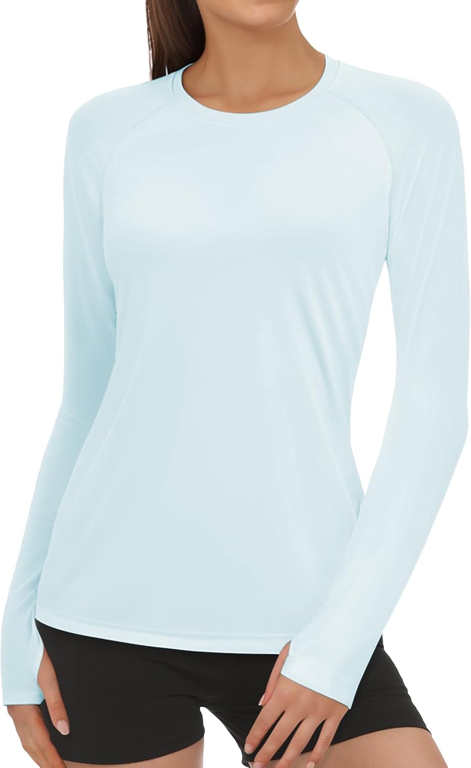 AURUZA Women’s Rash Guard - UPF50+ UV Protection Long Sleeve Quick-Dry Swim Top