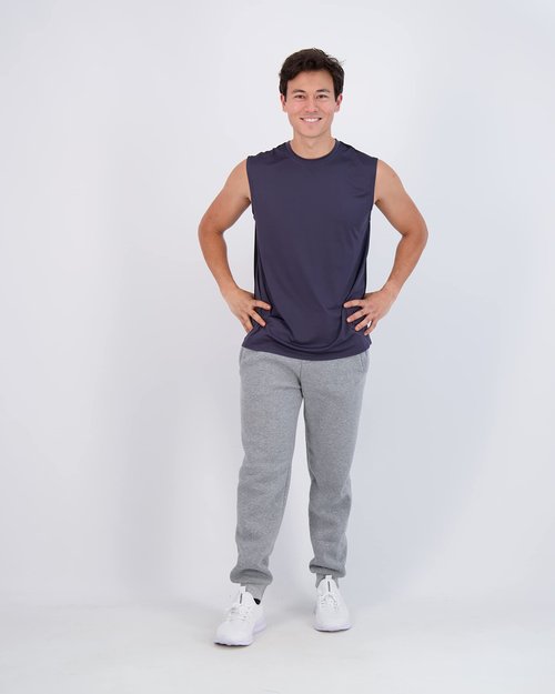 Real Essentials 3 & 5 Pack:Men's Dry Fit Workout Running Tank Top Gym Sleeveless Muscle Athletic Shirt, Standard, Medium, Regular Size - Set G