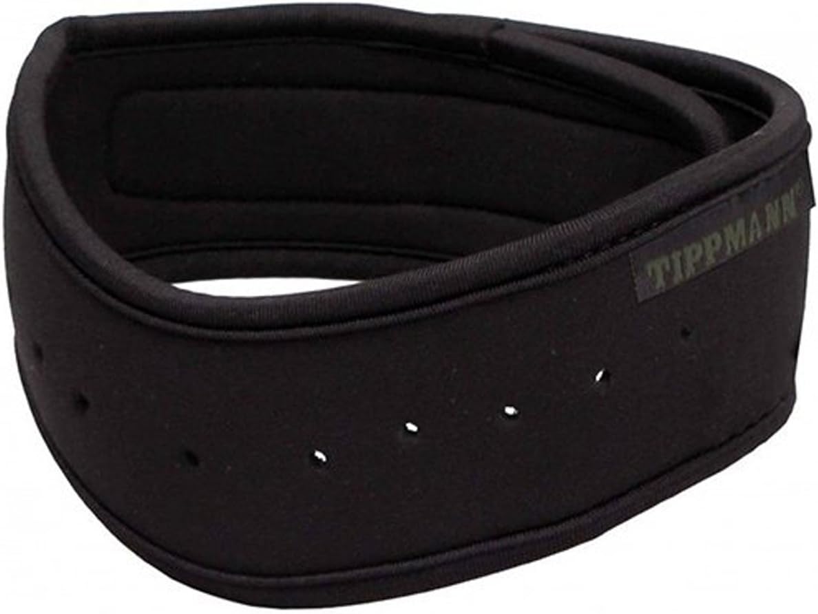 Tippmann Neoprene Neck Protector - Durable Paintball Protective Gear in Black (T399020)
