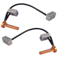 LEAPGOMAX Yamaha G29 Golf Cart Motor Brush Kit Yamaha Brush Replacement Kits Yamaha JU2-H1801-00 (2 pcs)