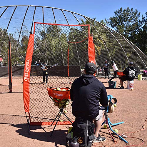 I Screen Baseball Pitching Protection Net - 4ft x 7ft Pitcher Safety Screen