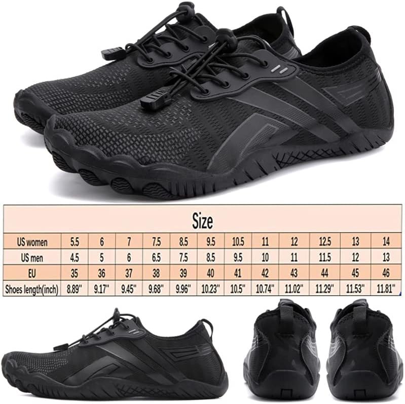 Skiennix Water Shoes - Quick-Dry Barefoot Aqua Shoes for Men & Women | Ideal for Beach, Pool, Hiking & Yoga