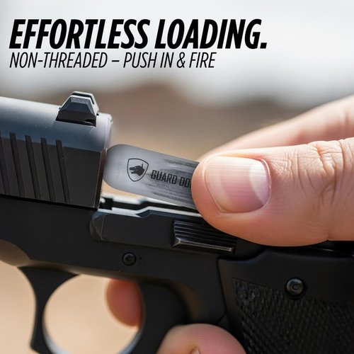 Guard Dog Security CO2 Cartridges - 8g/12g Non-Threaded for BB Guns & Paintball Markers | Solid Seal