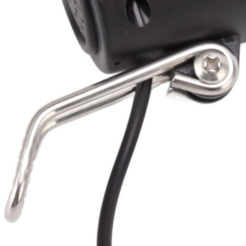 CYTGOUPER 36V 48V 52V 60V Electric Scooter Front Light,3 Pin 12W EBike Headlight with 4 Light Beads Horn,Mini Ebike Front Lights with 1.5M Wire for Night Riding Motorcycle