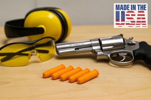 .44 Magnum Dummy Rounds - Durable Reusable Snap Caps for Safe Dry Practice & Training