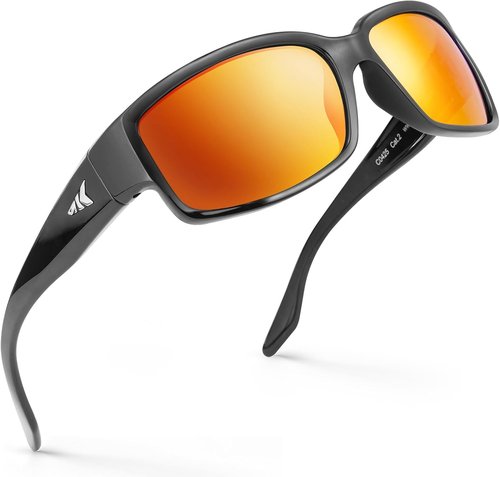 KastKing Skidaway Polarized Sport Sunglasses - UV Protection for Men & Women | Ideal for Driving, Fishing, Cycling, Running