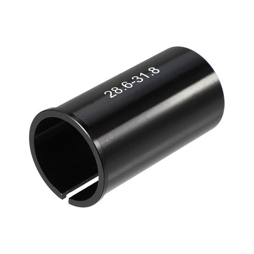X AUTOHAUX 2 Pcs 28.6mm to 31.8mm Bicycle Bike Seat Post Tube Adapter Seatpost Reducing Sleeve Adapter Aluminium Alloy Black