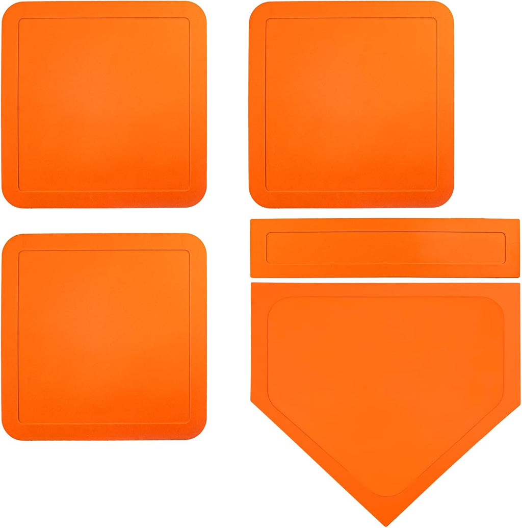 Thrown Down Baseball Bases - Ideal for Baseball, Tee Ball, Softball & Kickball | Perfect for Backyard Practice