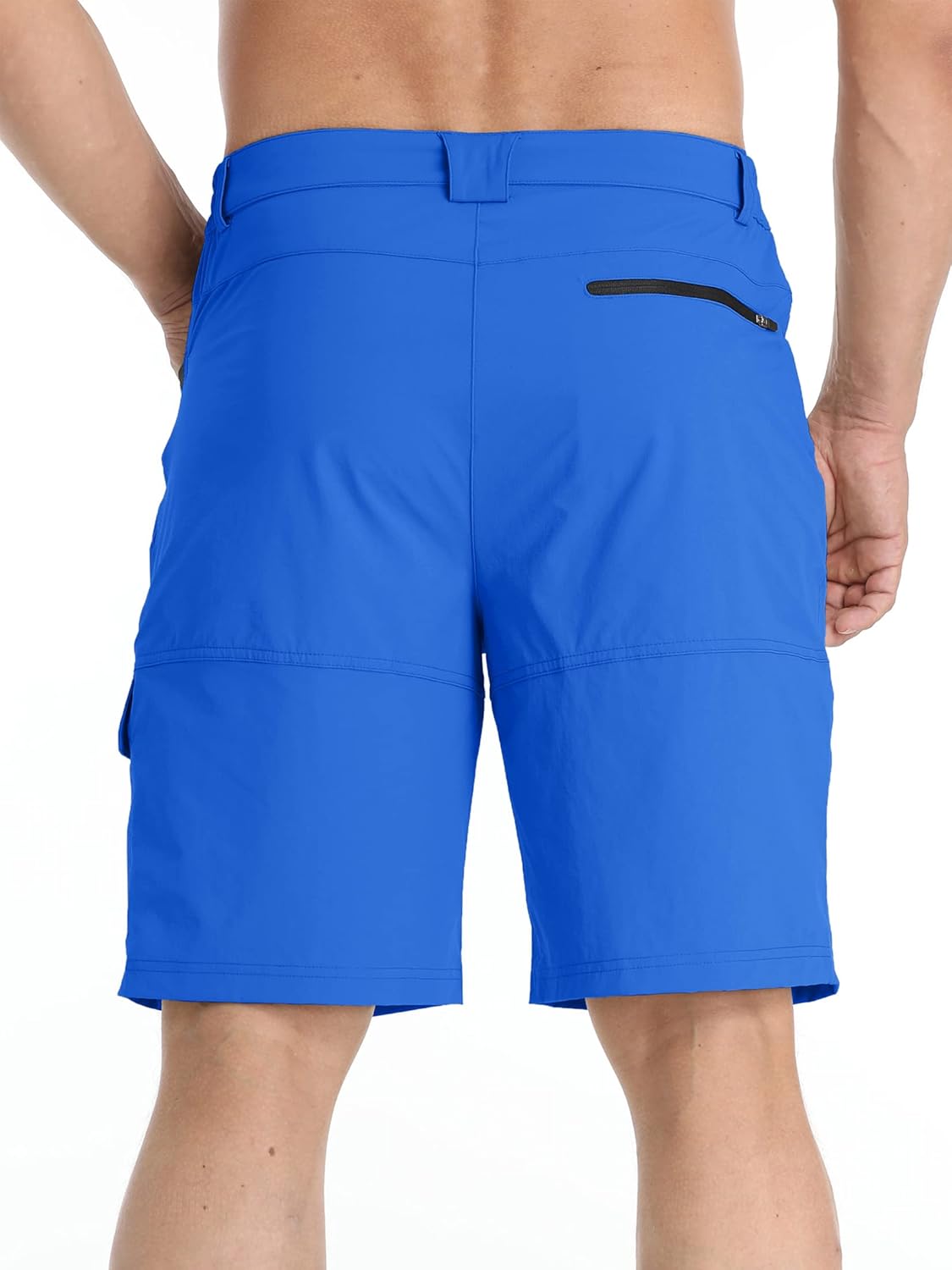 TACVASEN Men's Quick-Dry Outdoor Cargo Shorts - Water-Resistant Casual Hiking Shorts