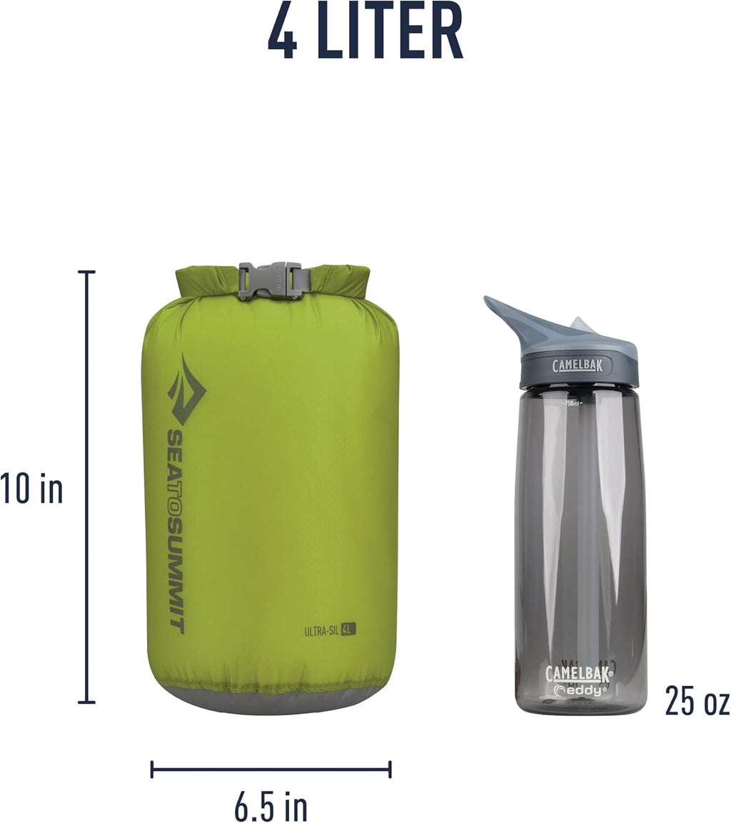 Sea to Summit Ultra-Sil Dry Sack - Ultralight Waterproof Storage Bag | 2L, 4L, 8L Sizes Available