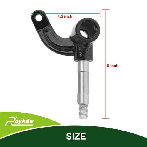 Roykaw EZGO RXV Spindle Assembly for 2008-up Gas and Electric Golf Cart Models, Driver Side, Replaces OEM # 601413, 607413