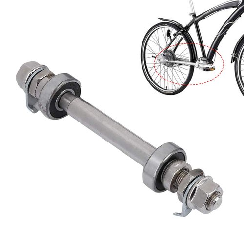 GOWENIC Hub Axle, High Strength Front and Rear Axle Quick Release Hub,for Most Bikes with Matched Length Axle +6000 Bearing ((Front) axle +6000 Bearing)