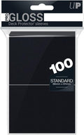 Ultra Pro Deck Protector Sleeves - Standard Size Card Protection | Black | 100 Count