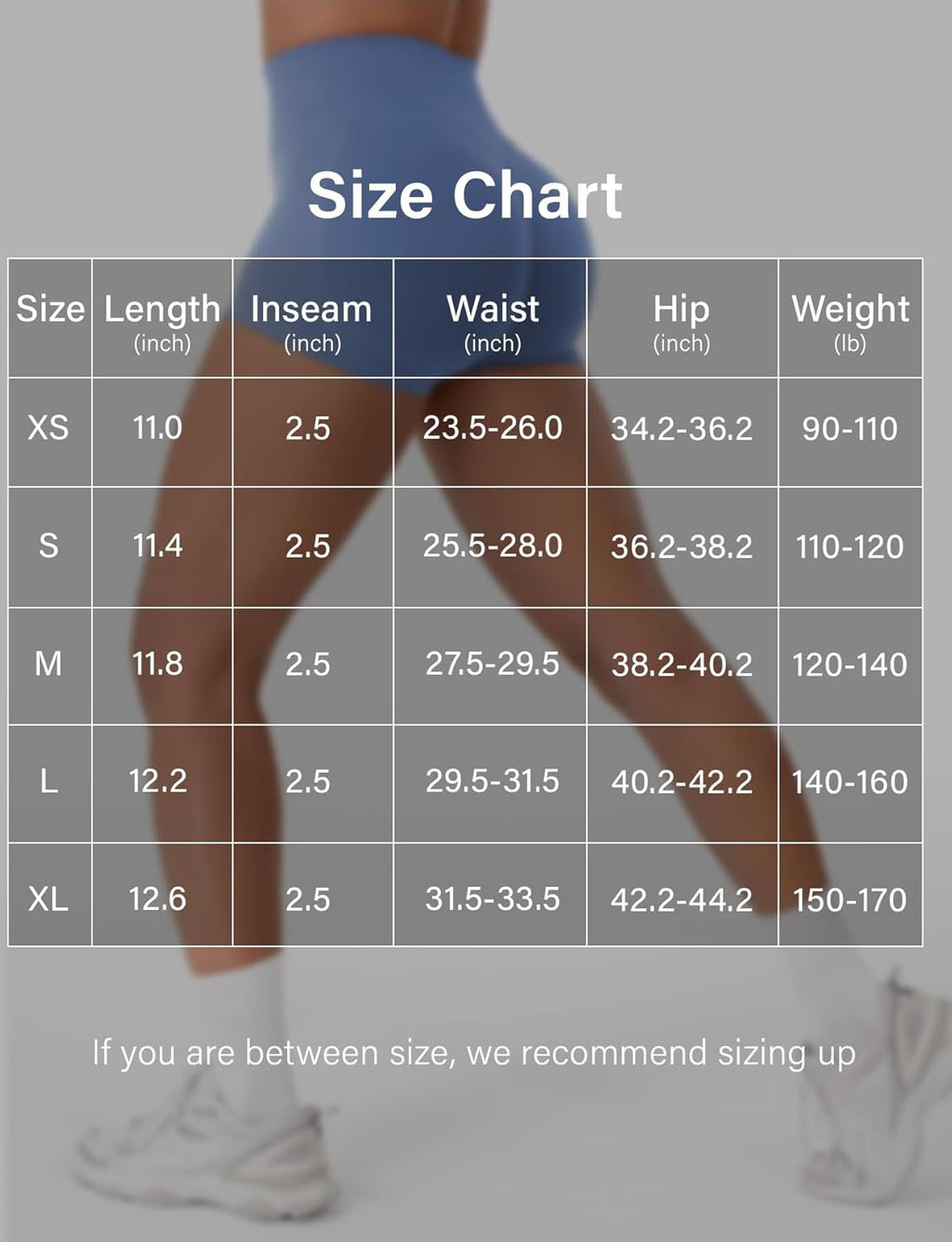 VOYJOY Women's Workout Shorts - Scrunch Butt Lifting Seamless Biker Shorts | 2.5"/3.6"/4.5"/6" Sizes